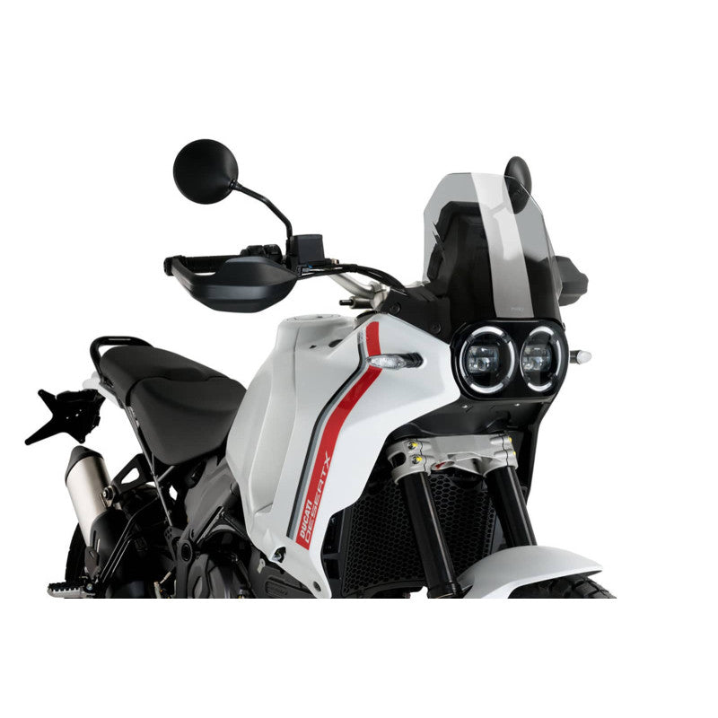 PUIG CUPOLINO SPORT DUCATI DESERT X DISCOVERY 2025 FUME CHIARO