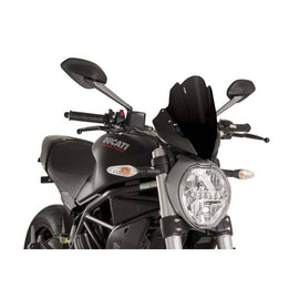 PUIG CUPOLINO SPORT PER DUCATI MONSTER 1200 R 16-20 NERO