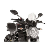 PUIG CUPOLINO SPORT PER DUCATI MONSTER 821 14-16 TRASPARENTE