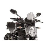 PUIG CUPOLINO SPORT PER DUCATI MONSTER 821 STRIPE 2017 FUME CHIARO