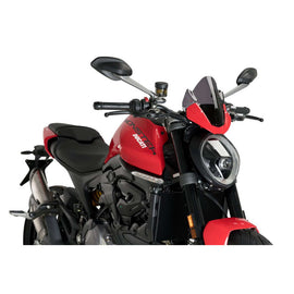 PUIG CUPOLINO SPORT PER DUCATI MONSTER 937 24-25 FUME SCURO