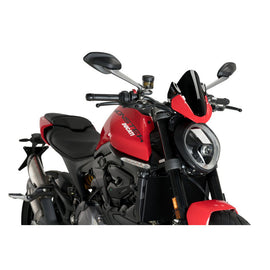 PUIG CUPOLINO SPORT PER DUCATI MONSTER 937 SP 23-25 NERO