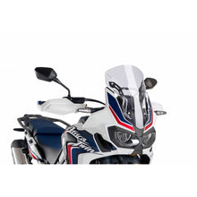 Carica l'immagine nel visualizzatore di Gallery, PUIG CUPOLINO SPORT PER HONDA AFRICA TWIN 18-19 TRASPARENTE