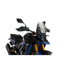 Carica l'immagine nel visualizzatore di Gallery, PUIG CUPOLINO SPORT PER SUZUKI DL800 V-STROM 24-25 FUME CHIARO
