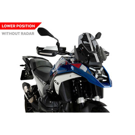 PUIG CUPOLINO SPORT SENZA RADAR PER BMW R1300 GS ADVENTURE 24-25 FUME CHIARO