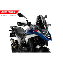 PUIG CUPOLINO SPORT SENZA RADAR PER BMW R1300 GS ADVENTURE 24-25 FUME SCURO