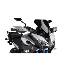 Carica l'immagine nel visualizzatore di Gallery, PUIG CUPOLINO SPORT YAMAHA MT-09 TRACER 15-17 NERO