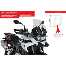 Carica l'immagine nel visualizzatore di Gallery, PUIG CUPOLINO TOURING BMW F750 GS 18-24 TRASPARENTE-CUP. TOURING OEM