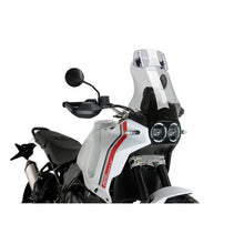 Carica l'immagine nel visualizzatore di Gallery, PUIG CUPOLINO TOURING CON VISIERA DUCATI DESERT X DISCOVERY 2025 FUME CHIARO