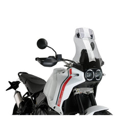 PUIG CUPOLINO TOURING CON VISIERA DUCATI DESERT X DISCOVERY 2025 FUME CHIARO