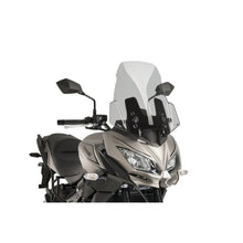 Carica l'immagine nel visualizzatore di Gallery, PUIG CUPOLINO TOURING KAWASAKI VERSYS 650 TOURER 15-20 FUME CHIARO