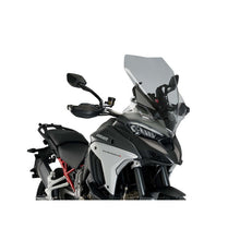 Carica l'immagine nel visualizzatore di Gallery, PUIG CUPOLINO TOURING PER DUCATI MULTISTRADA V4 PIKES PEAK 2025 FUME CHIARO