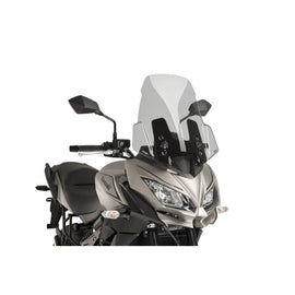 PUIG CUPOLINO TOURING PER KAWASAKI VERSYS 1000 17-18 FUME CHIARO