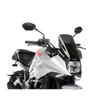 Carica l'immagine nel visualizzatore di Gallery, PUIG CUPOLINO TOURING PER SUZUKI GSX-S1000 KATANA 19-25 FUME SCURO