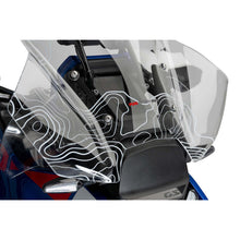 Carica l'immagine nel visualizzatore di Gallery, PUIG CUPOLINO TOURING PLUS CON RADAR PER BMW R1300 GS 23-25 SERIGRAFATO