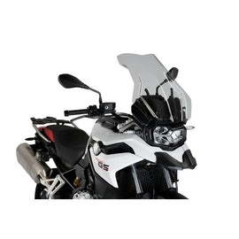 PUIG CUPOLINO TOURING PLUS PER BMW F800 GS 24-25 FUME CHIARO-CUP. SPORT OEM