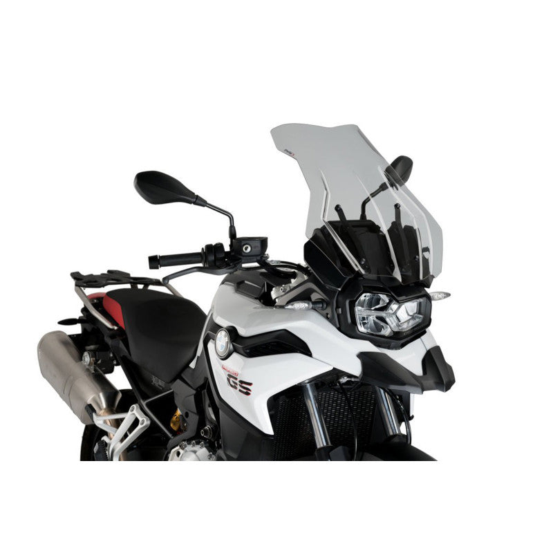 PUIG CUPOLINO TOURING PLUS PER BMW F850 GS 18-23 FUME CHIARO-CUP. SPORT OEM