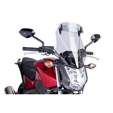 Carica l'immagine nel visualizzatore di Gallery, PUIG CUPOLINO TOURING PLUS-VISIERA HONDA NC750S 14-15 FUME CHIARO