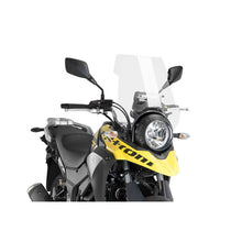 Carica l'immagine nel visualizzatore di Gallery, PUIG CUPOLINO TOURING SUZUKI DL250 V-STROM 17-23 TRASPARENTE