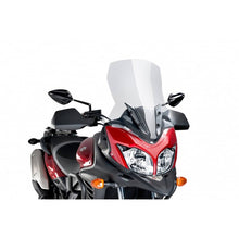 Carica l'immagine nel visualizzatore di Gallery, PUIG CUPOLINO TOURING SUZUKI DL650 V-STROM 12-16 TRASPARENTE