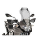 PUIG CUPOLINO TOURING-VISIERA KAWASAKI VERSYS-X 300 ADVENTURE 17-20 FUME CHIARO