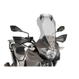 PUIG CUPOLINO TOURING-VISIERA KAWASAKI VERSYS-X 300 ADVENTURE 17-20 FUME CHIARO