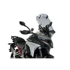 PUIG CUPOLINO TOURING-VISIERA PER DUCATI MULTISTRADA V4 RALLY 21-24 FUME CHIARO