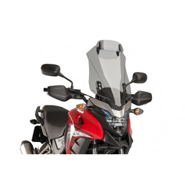 PUIG CUPOLINO TOURING-VISIERA PER HONDA CB500X 17-18 FUME CHIARO