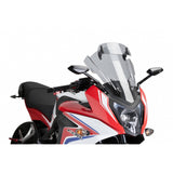 PUIG CUPOLINO TOURING-VISIERA PER HONDA CBR650F 17-18 FUME CHIARO