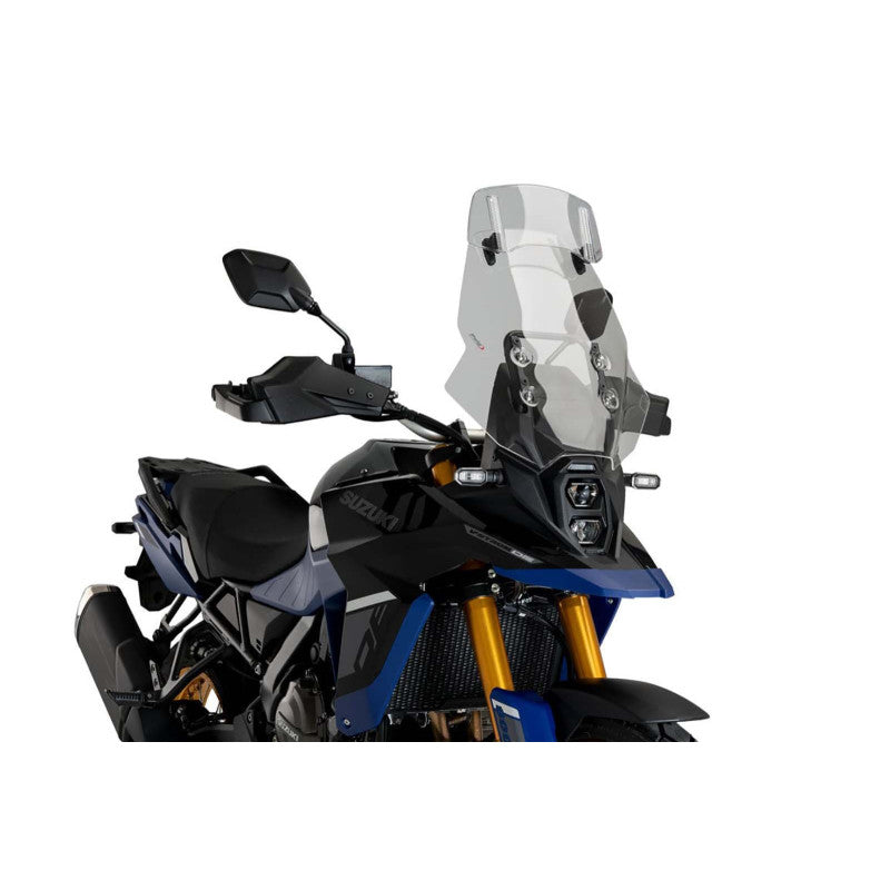 PUIG CUPOLINO TOURING-VISIERA PER SUZUKI DL800 V-STROM 24-25 FUME CHIARO