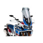 PUIG CUPOLINO TOURING-VISIERA-SUPPORTO PER HONDA AFRICA TWIN 18-19 FUME CHIARO