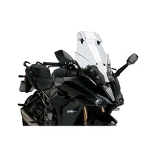 Carica l'immagine nel visualizzatore di Gallery, PUIG CUPOLINO TOURING-VISIERA SUZUKI GSX-S1000 GT TRAVEL EDITION 22-23 TRASPARENTE