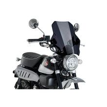 Carica l'immagine nel visualizzatore di Gallery, PUIG CUPOLINO UNIV. BAT KAWASAKI ER-6N 12-16 FUME SCURO