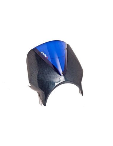 PUIG CUPOLINO UNIV. VISION KAWASAKI Z650 RS 24-25 CARBON-BLU