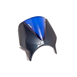 PUIG CUPOLINO UNIV. VISION PER HONDA CB500 98-04 CARBON-BLU