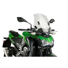 Carica l'immagine nel visualizzatore di Gallery, PUIG CUPOLINO UP&amp;DOWN PER KAWASAKI Z900 2022 FUME CHIARO