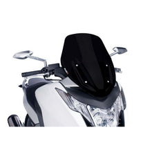 Carica l'immagine nel visualizzatore di Gallery, PUIG CUPOLINO V-TECH LINE SPORT PER HONDA INTEGRA 750 16-20 NERO