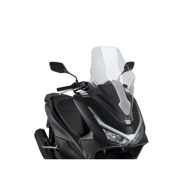 PUIG CUPOLINO V-TECH LINE TOURING PER HONDA PCX125 2025 TRASPARENTE