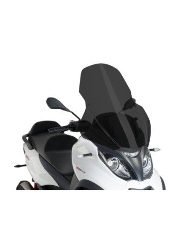 PUIG CUPOLINO V-TECH LINE TOURING PER PIAGGIO MP3 500 BUSINESS 19-20 FUME SCURO