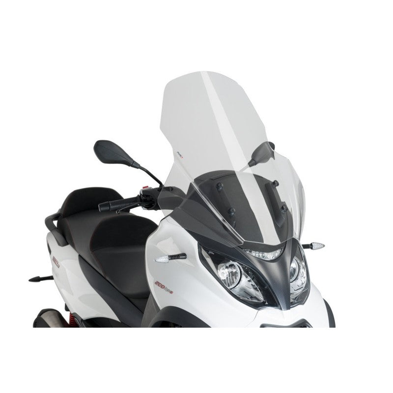 PUIG CUPOLINO V-TECH LINE TOURING PER PIAGGIO MP3 500 BUSINESS 2018 TRASPARENTE