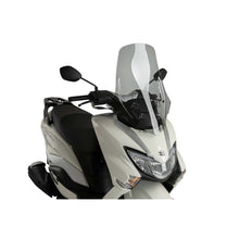 Carica l'immagine nel visualizzatore di Gallery, PUIG CUPOLINO V-TECH LINE TOURING PER SUZUKI BURGMAN STREET 125EX 23-25 FUME CHIARO