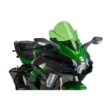 Carica l'immagine nel visualizzatore di Gallery, PUIG CUPOLINO Z-RACING KAWASAKI NINJA H2 SX 18-19 VERDE