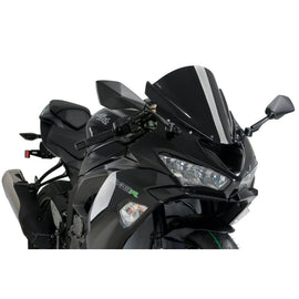 PUIG CUPOLINO Z-RACING KAWASAKI ZX-6R 636 NINJA 13-17 NERO
