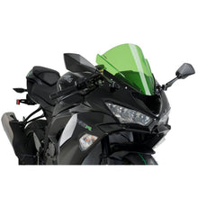 Carica l'immagine nel visualizzatore di Gallery, PUIG CUPOLINO Z-RACING KAWASAKI ZX-6R NINJA 09-16 VERDE