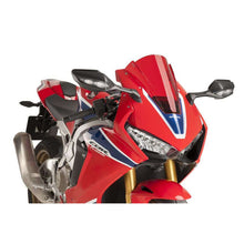 Carica l'immagine nel visualizzatore di Gallery, PUIG CUPOLINO Z-RACING PER HONDA CBR1000RR FIREBLADE 17-19 ROSSO