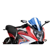 Carica l'immagine nel visualizzatore di Gallery, PUIG CUPOLINO Z-RACING PER HONDA CBR650F 17-18 BLU