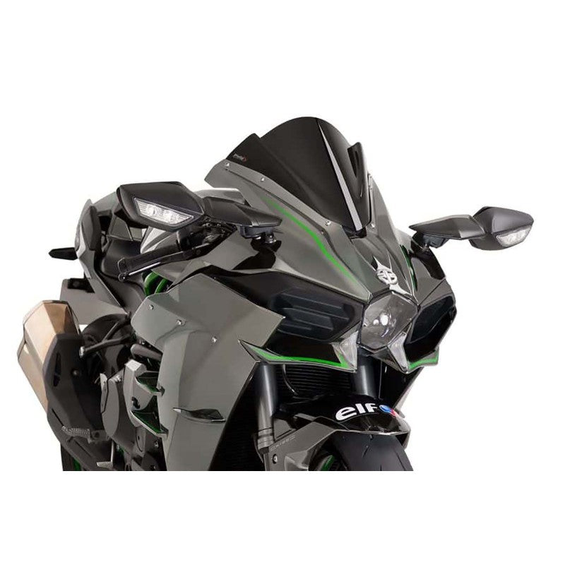 PUIG CUPOLINO Z-RACING PER KAWASAKI NINJA H2 15-18 NERO