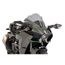 Carica l'immagine nel visualizzatore di Gallery, PUIG CUPOLINO Z-RACING PER KAWASAKI NINJA H2 19-20 FUME CHIARO