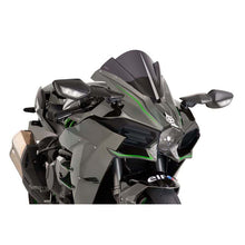 Carica l'immagine nel visualizzatore di Gallery, PUIG CUPOLINO Z-RACING PER KAWASAKI NINJA H2 19-20 FUME SCURO