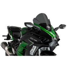 Carica l'immagine nel visualizzatore di Gallery, PUIG CUPOLINO Z-RACING PER KAWASAKI NINJA H2 SX 23-24 FUME SCURO